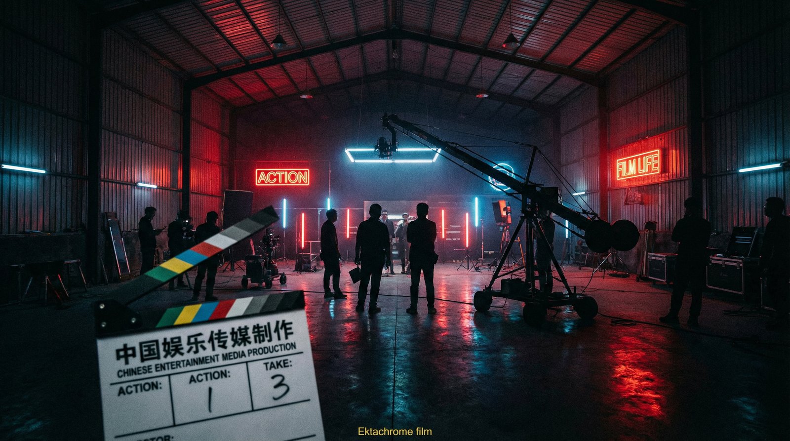 小师妹影视传媒视频制作现场