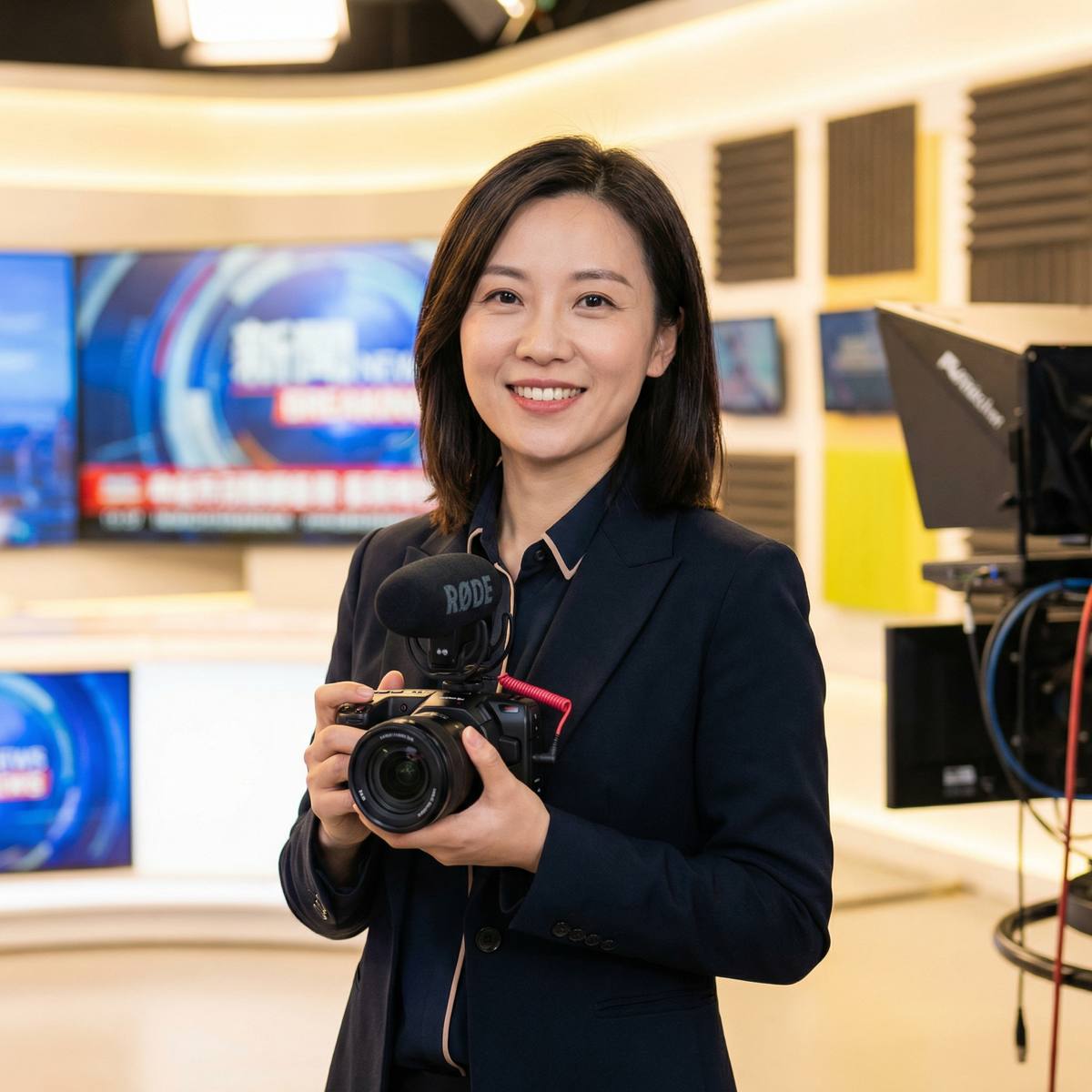 抖荫短视频摄影师林晓雯